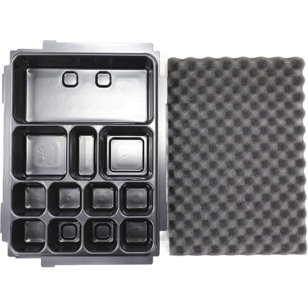 image:imageMakita P83674 MAKPAC Interlocking Case Universal Insert Tray with Foam Lid