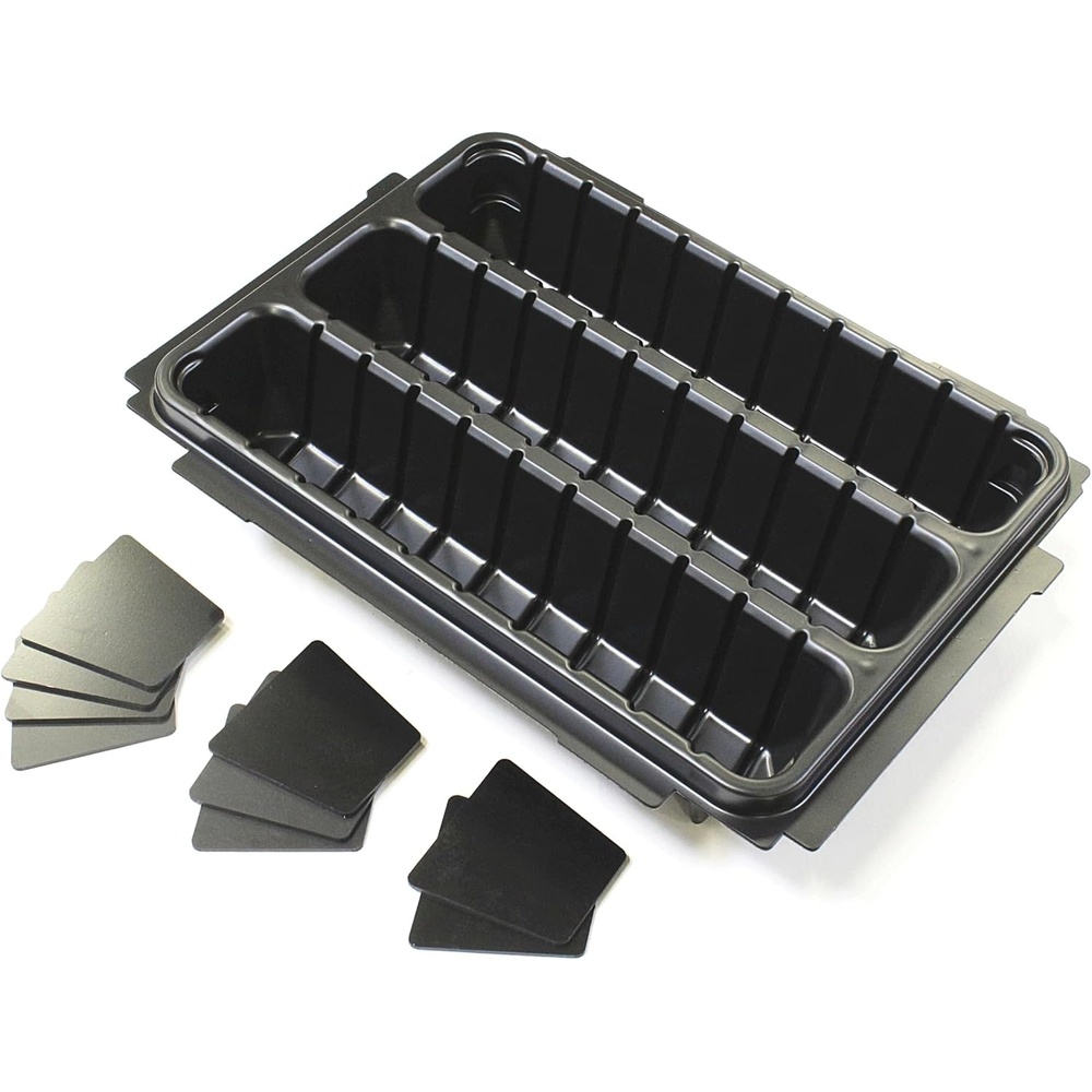 image:imageMakita P83696 MAKPAC Interlocking Case 3 Row Insert Tray with 6 Dividers and Foam Lid