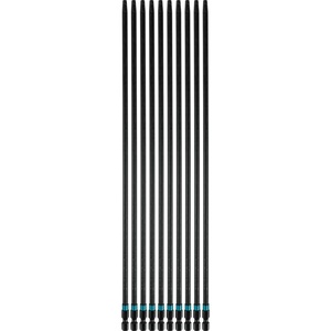 Makita A-99253 Impactx #1 Square Recess 12″ Power Bit, 10 Pack, Bulk(PH2)