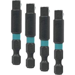 Makita A-99378 Impactx 1/4″ x 6″ Socket Adapter, 10 Pack, Bulk(1/4 x 2-Inch (Pack of 4))
