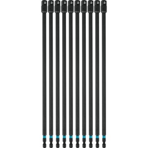 Makita A-99378 Impactx 1/4″ x 6″ Socket Adapter, 10 Pack, Bulk(3/8 x 12-Inch)