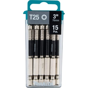 Makita E-01242 Impact XPS™ T30 Torx 3″ Power Bit, 2/pk(15/pk)