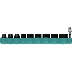 Makita E-01688 Impact XPS® 10 Pc. 3/8″ Drive 6-Point Metric Impact Socket Set w/Standard Socket Adapter(SAE)