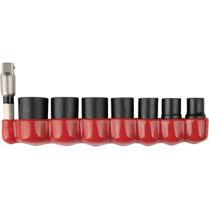 Makita E-01694 Impact XPS® 8 Pc. 1/4″ Drive 6-Point Metric Impact Socket Set w/Standard Socket Adapter | Standard Adapter Included | Chrome Moly Steel | Metric Sizes | Heavy Duty | Laser-Etched Markings | 1/4-Inch Drive(Metric)