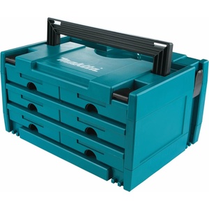 Makita P-84333 MAKPAC 6 Drawer Interlocking Case, 8-1/2″ x 15-1/2″ x 11-5/8″