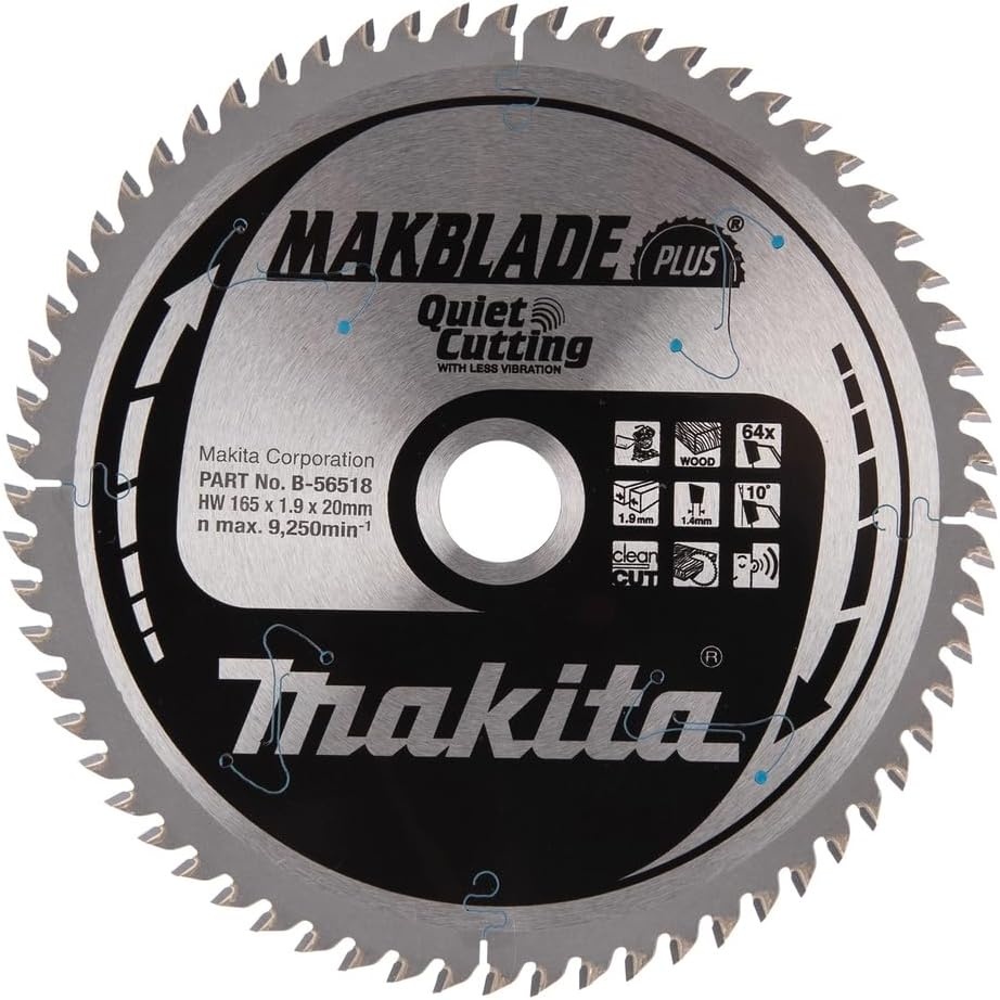 image:imageMakita A99948 612 64T CarbideTipped UltraThin Kerf Saw Blade