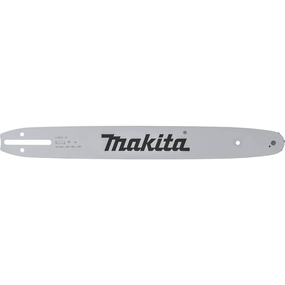 image:imageMakita E00103 16 Guide Bar 38 LP 050  16 Inch  38 Lp  0043 Gauge  Chainsaw  Power Tool Part  Cutting Component  Repair Maintenance  Tool Repair Part