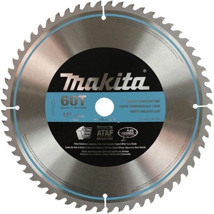 Makita A-93712 12-Inch 60 Tooth Micro Polished Mitersaw Blade , Silver