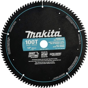 Makita A-94817 12-Inch 100 Tooth Ultra Coated Mitersaw Blade , Black