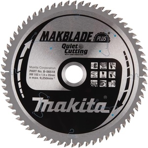 Makita A-99948 6-1/2″ 64T Carbide-Tipped UltraThin Kerf Saw Blade