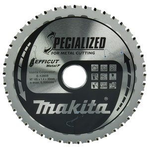 Makita E-12815 7-1/4″ 45T Carbide-Tipped Max Efficiency Saw Blade, Metal/General Purpose