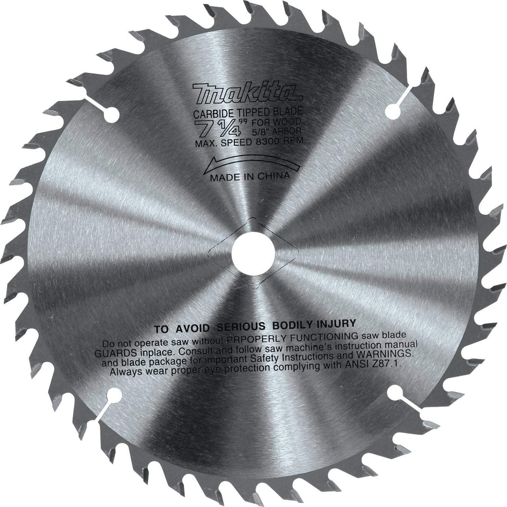 image:imageMakita 721251A 714 40T CarbideTipped Circular Saw Blade Fine Crosscutting