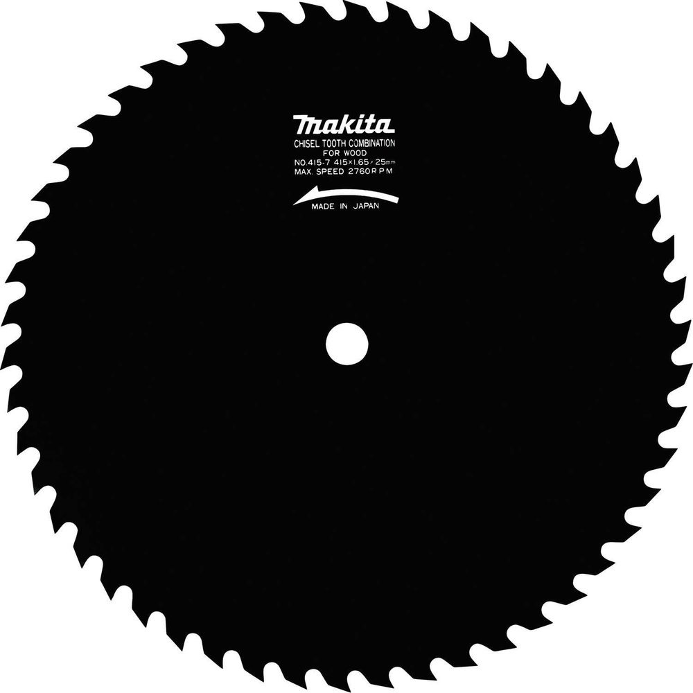 image:imageMakita 7921162 16516Inch 50 Tooth ATB High Speed Steel Combination Saw Blade with 1Inch Arbor  Black