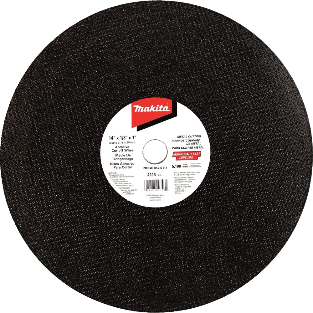 image:imageMakita 965210212 14Inch Wheel Steel 10Pack