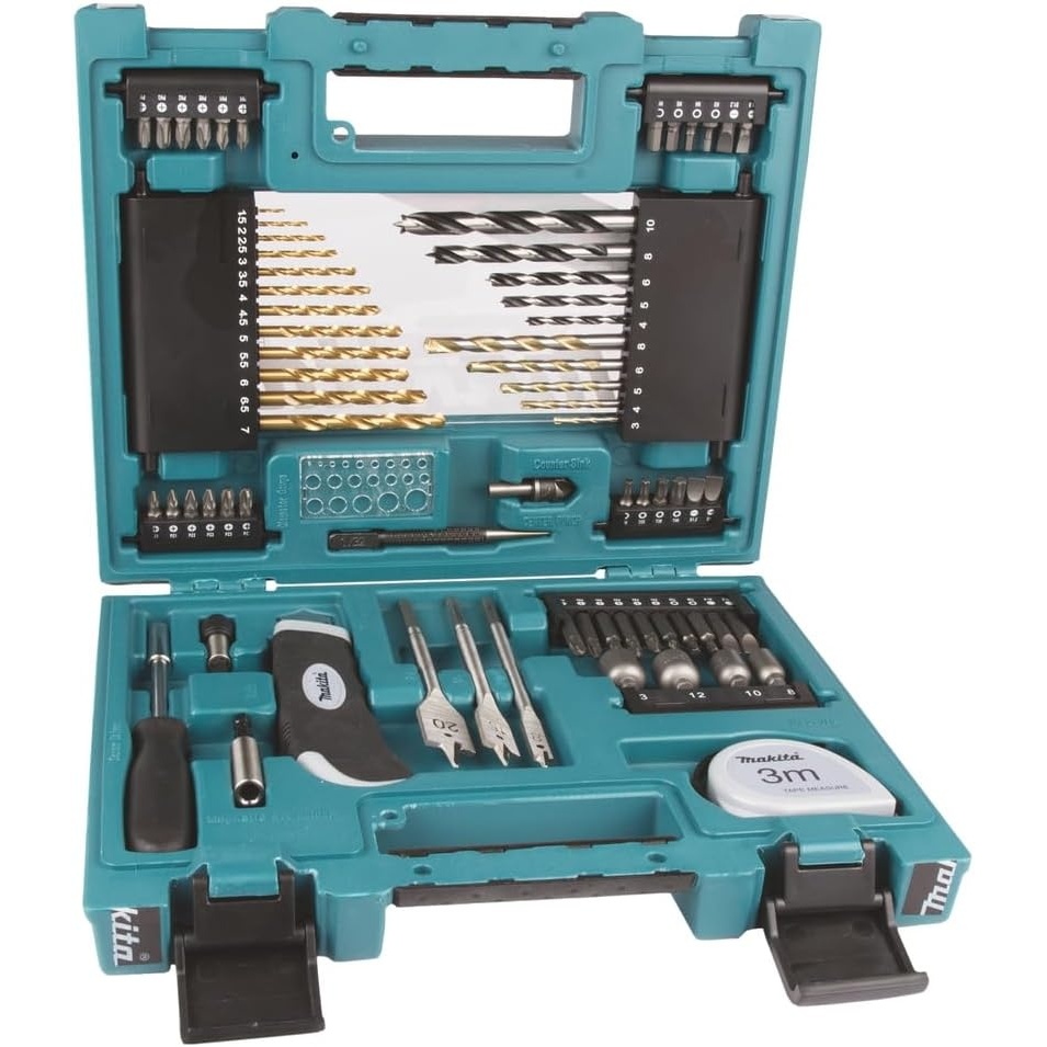 image:imageMakita B49373 75 PC Metric Drill and Screw Bit Set71 Piece