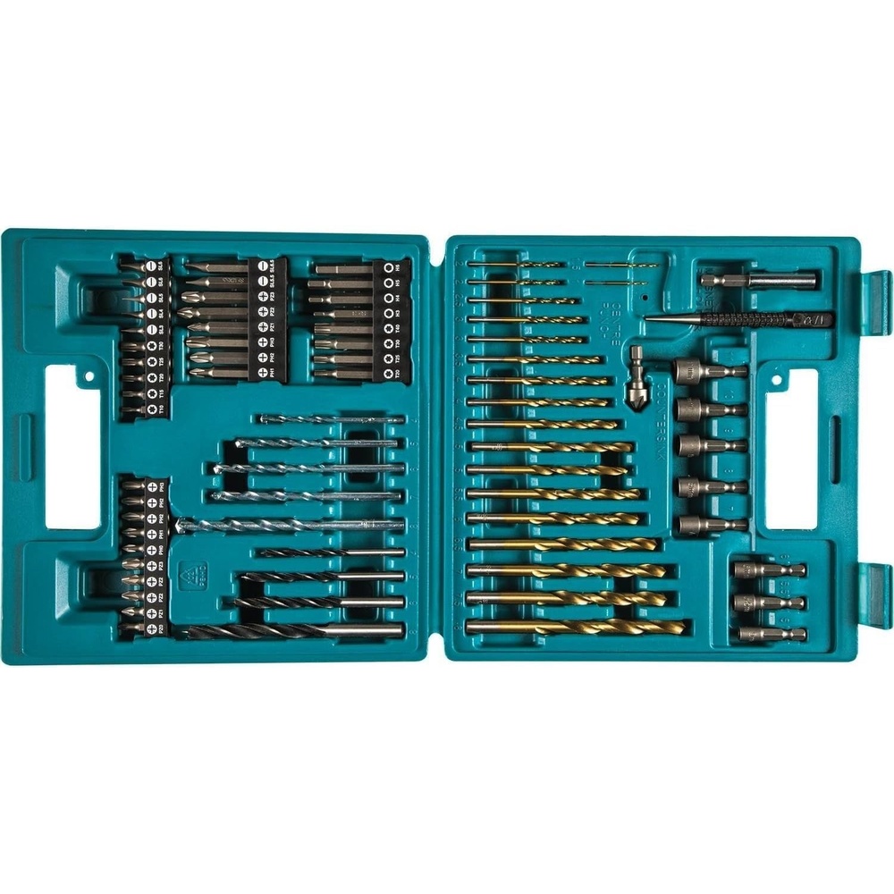 image:imageMakita B49373 75 PC Metric Drill and Screw Bit Set75 Piece