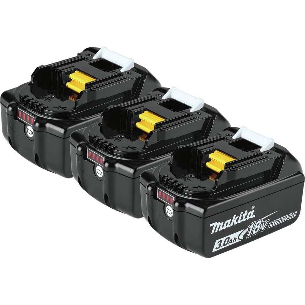 image:imageMakita BL1830B2 18V LXT LithiumIon 30Ah Battery30Ah Battery  3Pk