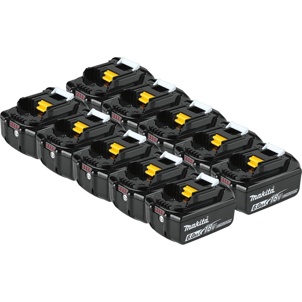 image:imageMakita BL1860B10 18V LXT LithiumIon 60Ah Battery 10pk