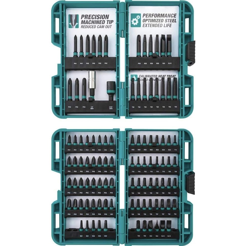 image:imageMakita E00038 Impactx 100 Pc Driver Bit Set