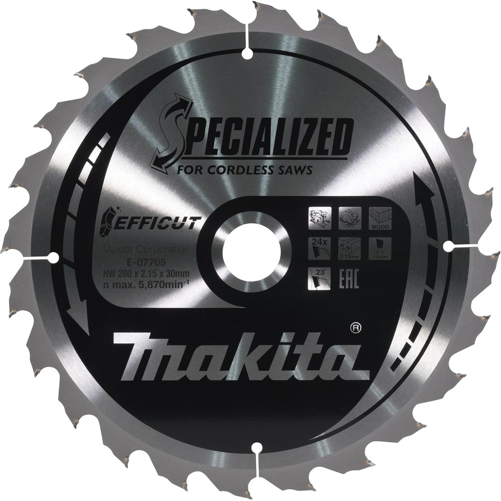 image:imageMakita E07272 1014 24T CarbideTipped Max Efficiency Circular Saw Blade Framing