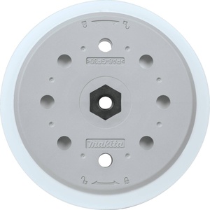 Makita 197316-3 6″ Round Backing Pad, Hook & Loop