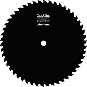 Makita 792116-2 16-5/16-Inch 50 Tooth ATB High Speed Steel Combination Saw Blade with 1-Inch Arbor , Black
