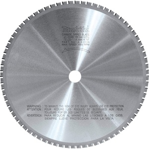 Makita A-91039 12-Inch 76-Teeth Stainless Steel Carbide-Tipped Saw Blade, Silver