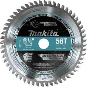 Makita A-99976 6-1/2″ 56T Carbide-Tipped Cordless Plunge Saw Blade