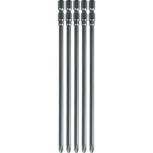 Makita B-10481#2 Phillips Power Bit, 6-3/8″, 5/pk