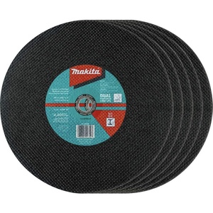 Makita B-57598-5 14″ x 1″ x 3/32″ Abrasive Cut-Off Wheel, 5/Pk