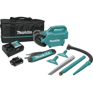 Makita LC09A1 12V max CXT® Lithium-Ion Cordless Vacuum Kit (2.0Ah)