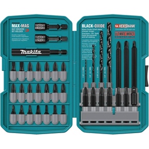 Makita T-01373 38 Piece Impact Drill-Driver Bit Set(38-piece)