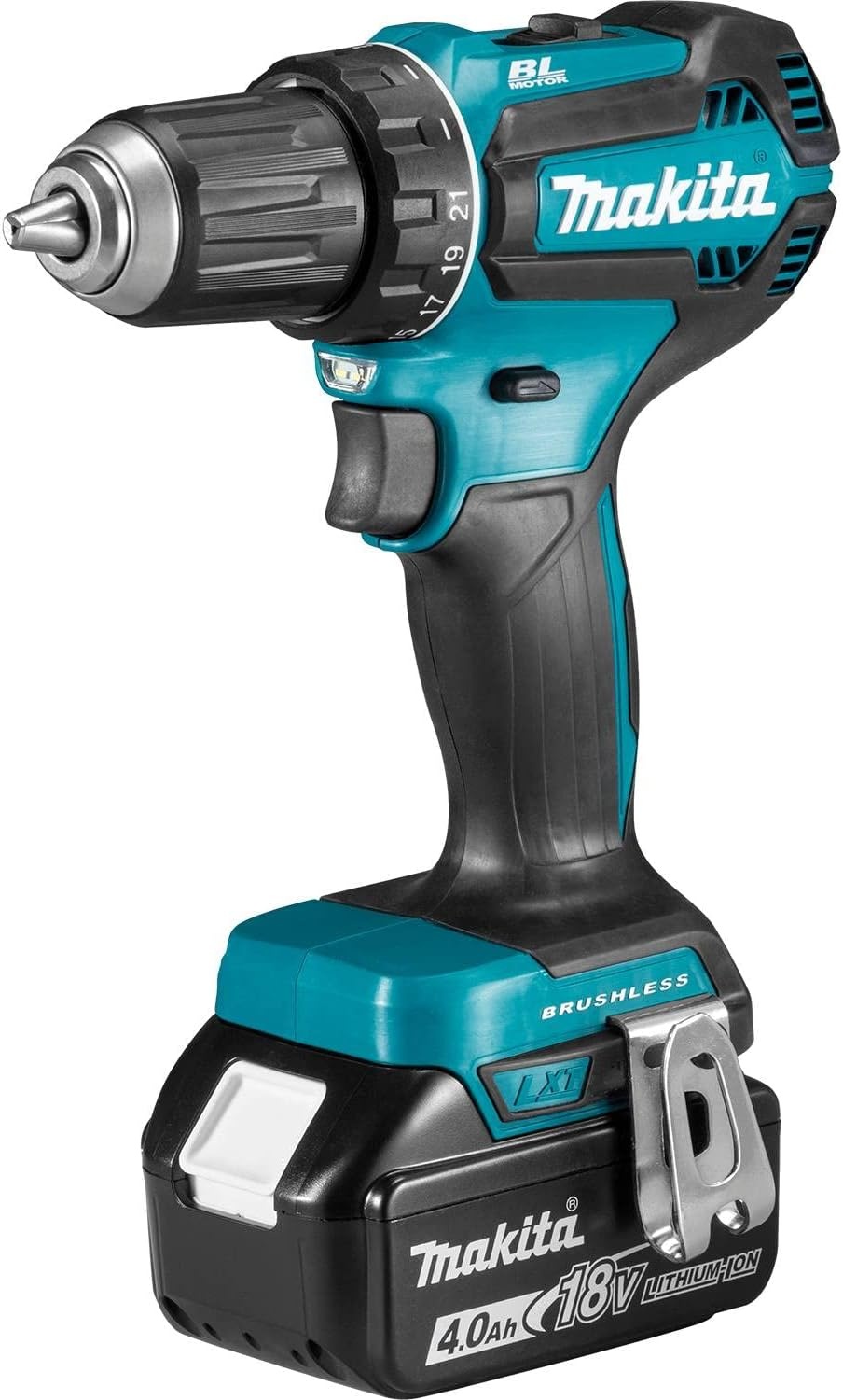 image:imageMakita 18V Lxt 12In Driver Drill Lithium Ion Brushless Cordless Kit