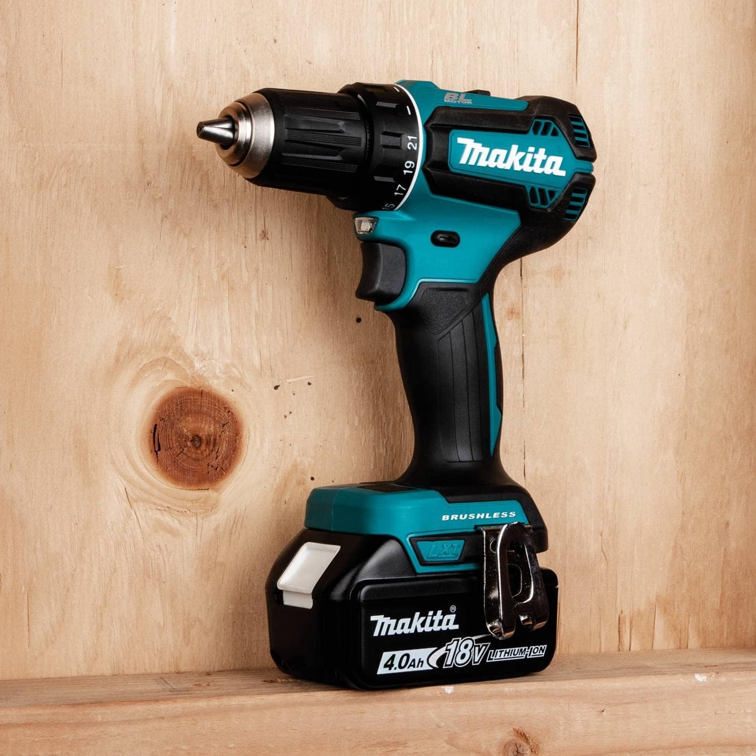 image:imageMakita 18V Lxt 12In Driver Drill Lithium Ion Brushless Cordless Kit