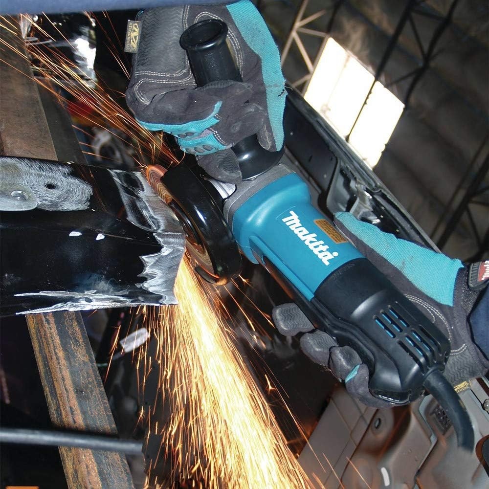 image:imageMakita 9557PB 412 Paddle Switch Angle Grinder with ACDC SwitchOne Size