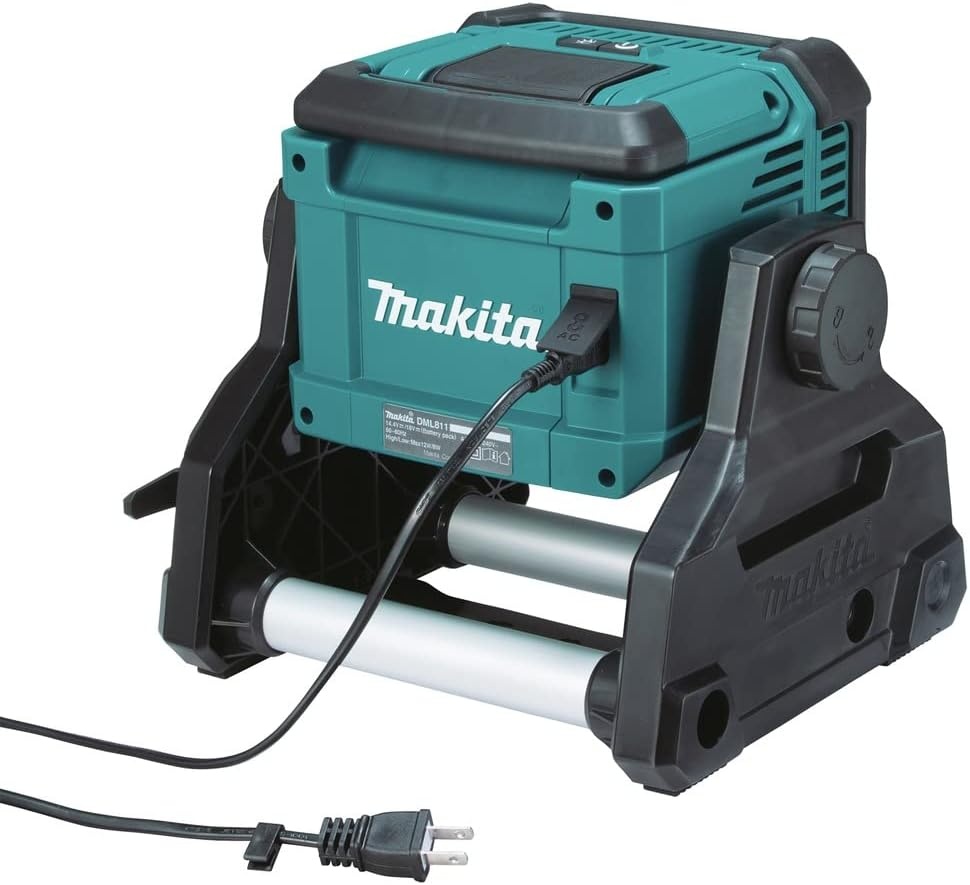 image:imageMakita DML811 18V LXT LithiumIon CordlessCorded Work Light Light OnlyWork Light Tool Only