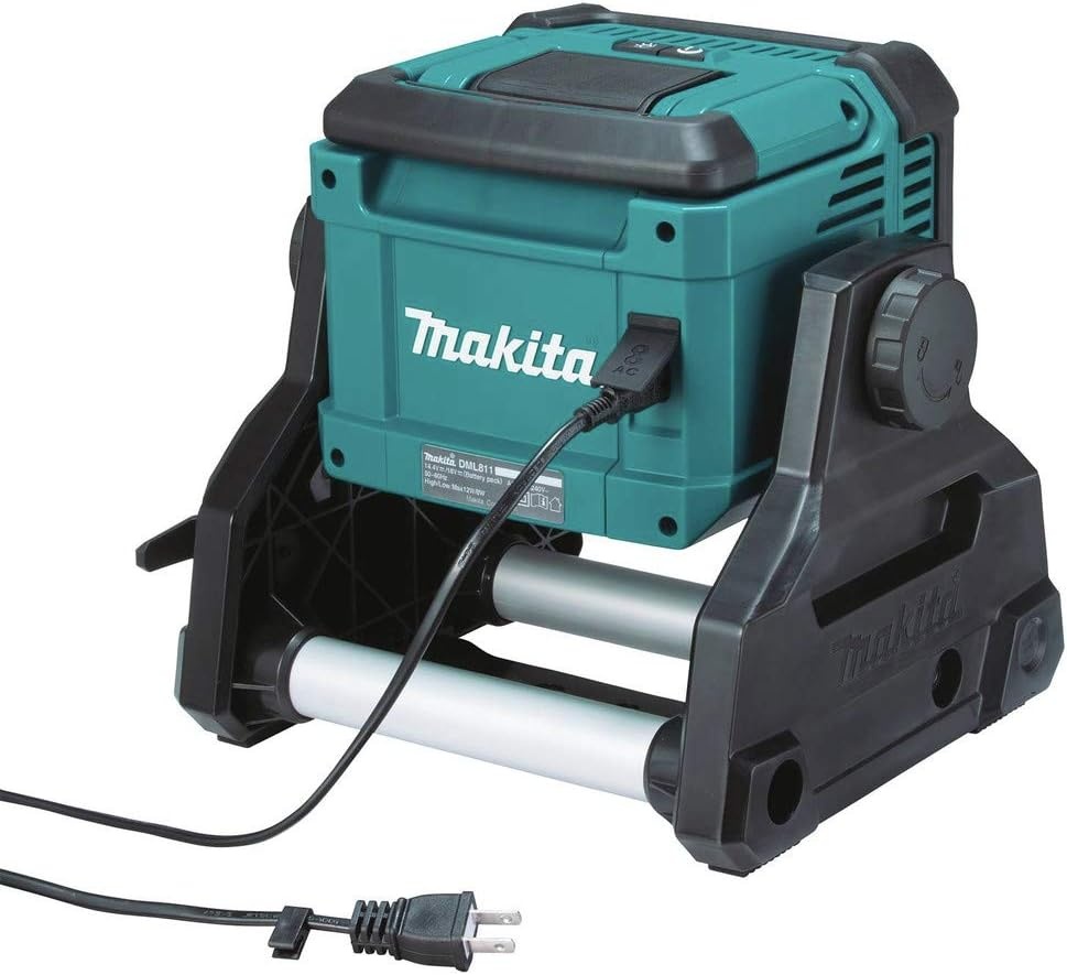 image:imageMakita DML811 18V LXT LithiumIon CordlessCorded Work Light Light OnlyWork Light