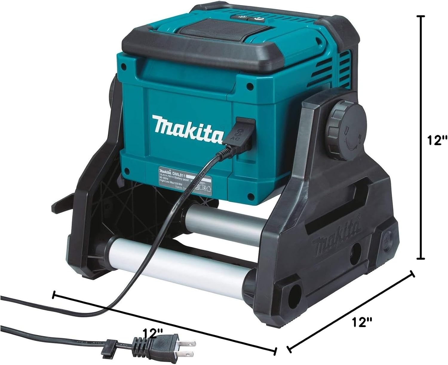 image:imageMakita DML811 18V LXT LithiumIon CordlessCorded Work Light Light OnlyWork Light