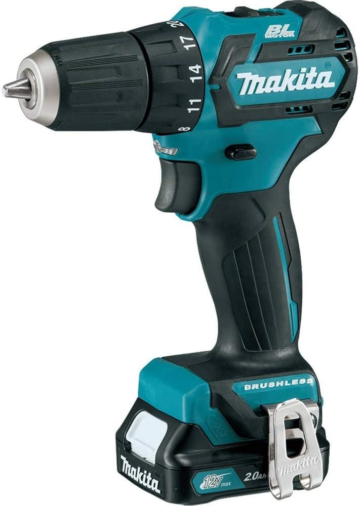 image:imageMakita FD07R1 12V MAX CXT LithiumIon Brushless Cordless DriverDrill Kit 38