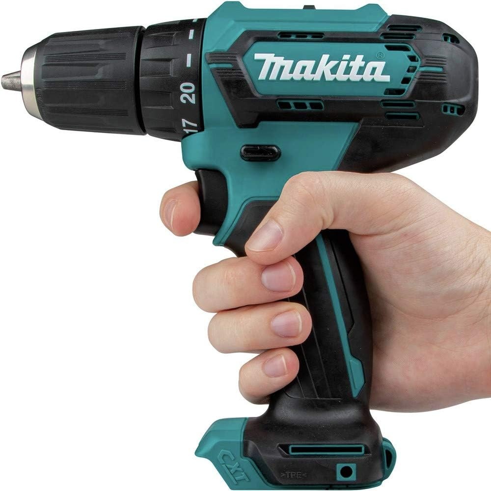 image:imageMakita FD09Z 12V max CXT LithiumIon Cordless 38 DriverDrill Tool Only LithiumIon Battery Platform Compact Lightweight Design Variable Speed Control Ergonomic Grip