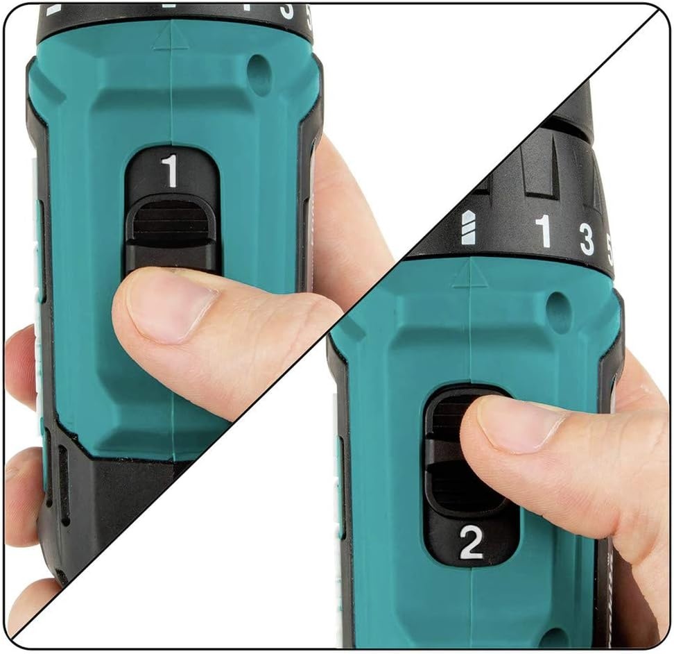image:imageMakita FD09Z 12V max CXT LithiumIon Cordless 38 DriverDrill Tool Only LithiumIon Battery Platform Compact Lightweight Design Variable Speed Control Ergonomic Grip