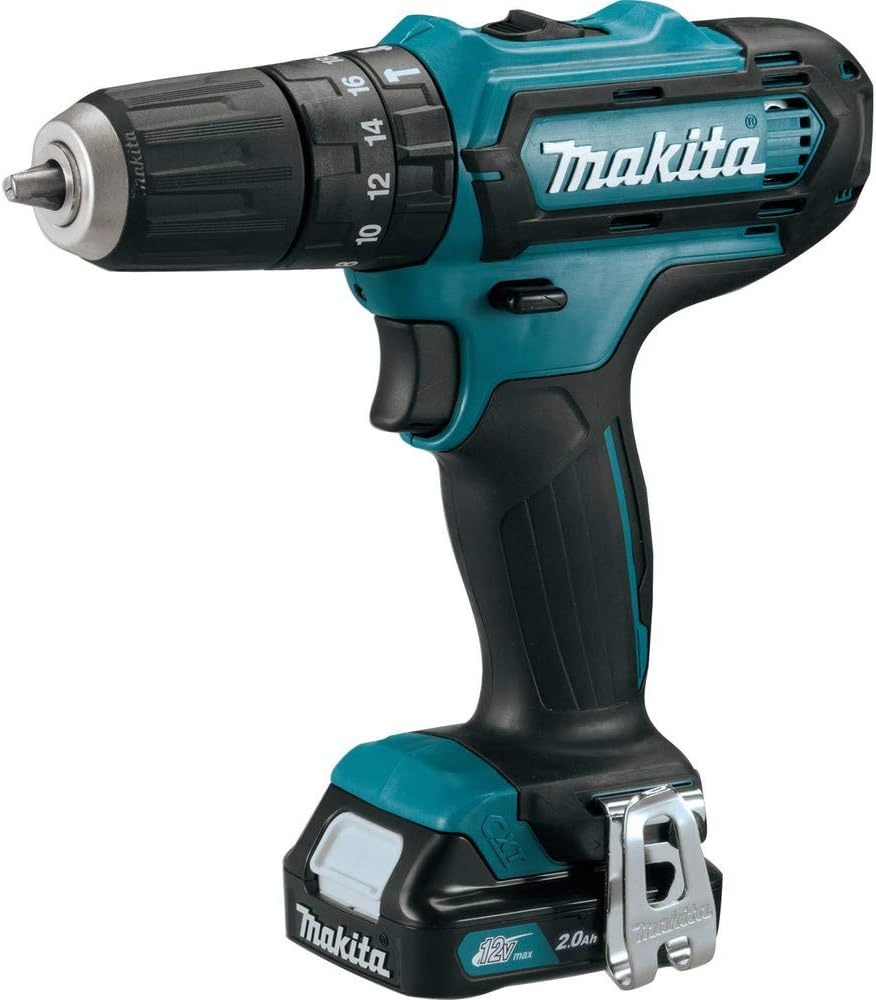 image:imageMakita PH04R1 12V max CXT LithiumIon Cordless 38 Hammer DriverDrill Kit 20Ah