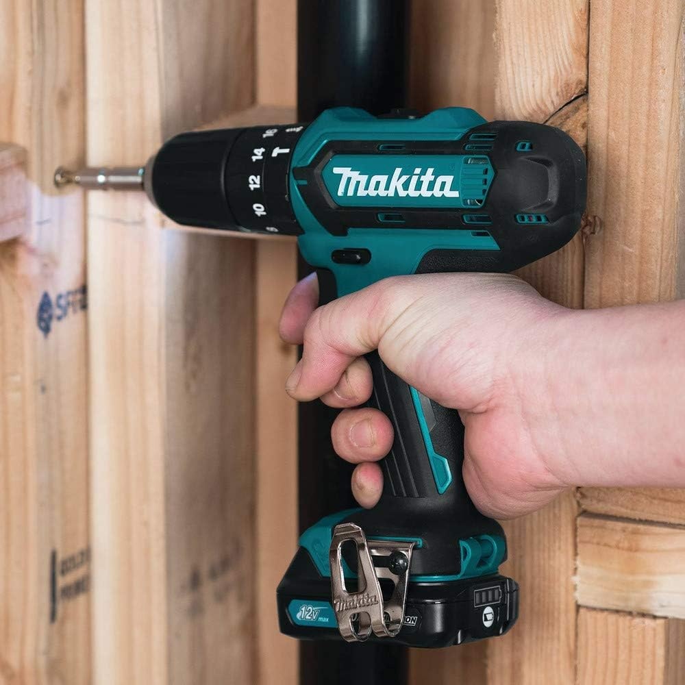 image:imageMakita PH04R1 12V max CXT LithiumIon Cordless 38 Hammer DriverDrill Kit 20Ah