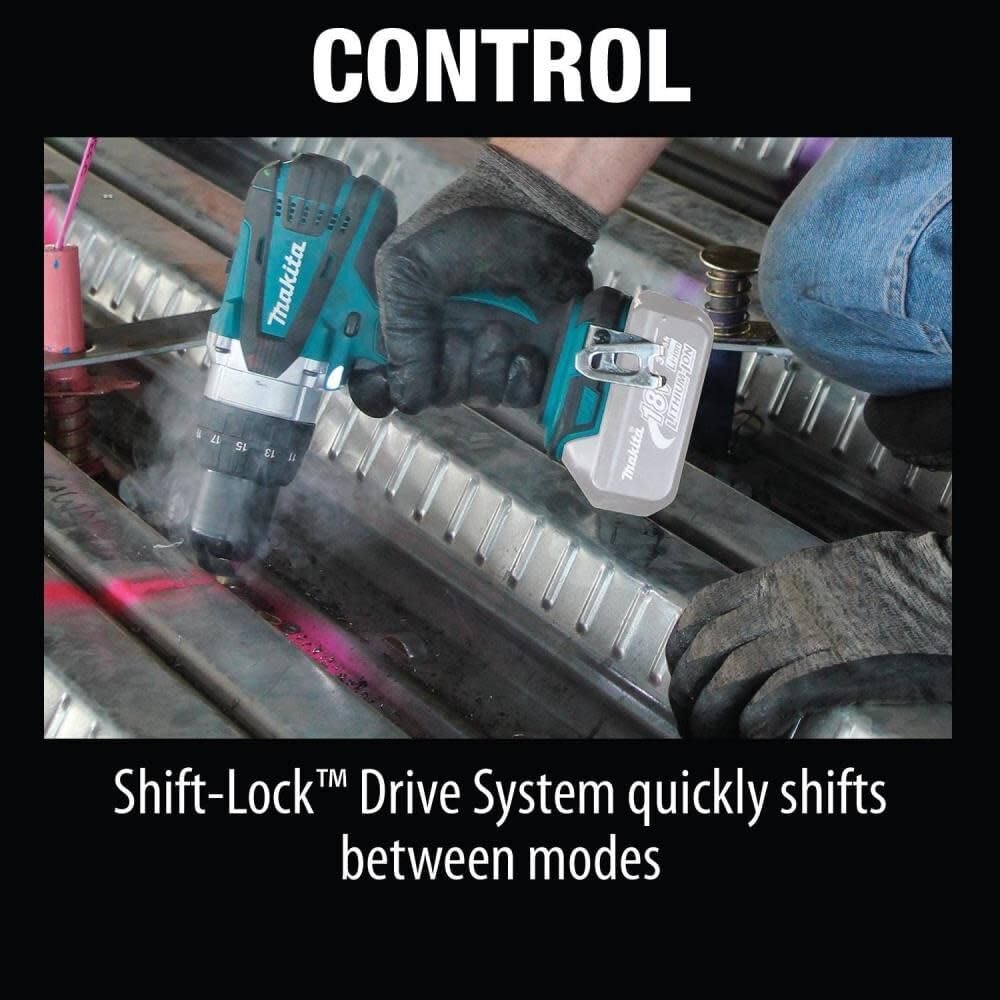 image:imageMakita XFD03Z 18V LXT LithiumIon Cordless 12 DriverDrill Tool OnlyBare Tool