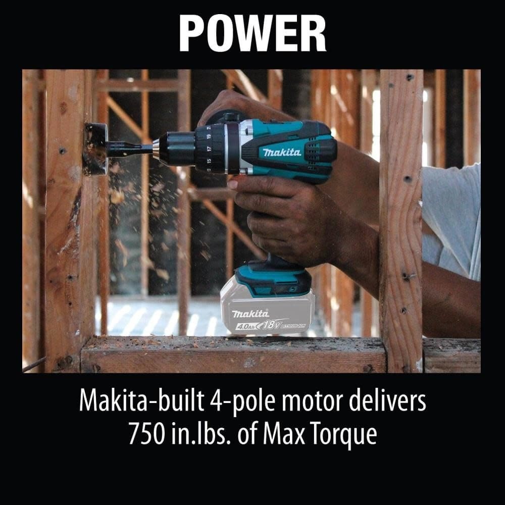 image:imageMakita XFD03Z 18V LXT LithiumIon Cordless 12 DriverDrill Tool OnlyBare Tool
