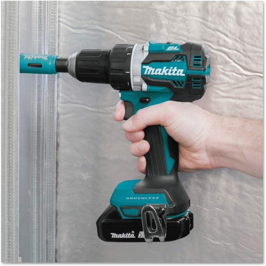 image:imageMakita XFD12R 18V LXT LithiumIon Compact Brushless Cordless 12 DriverDrill Kit 20AhKit w 20Ah Batteries