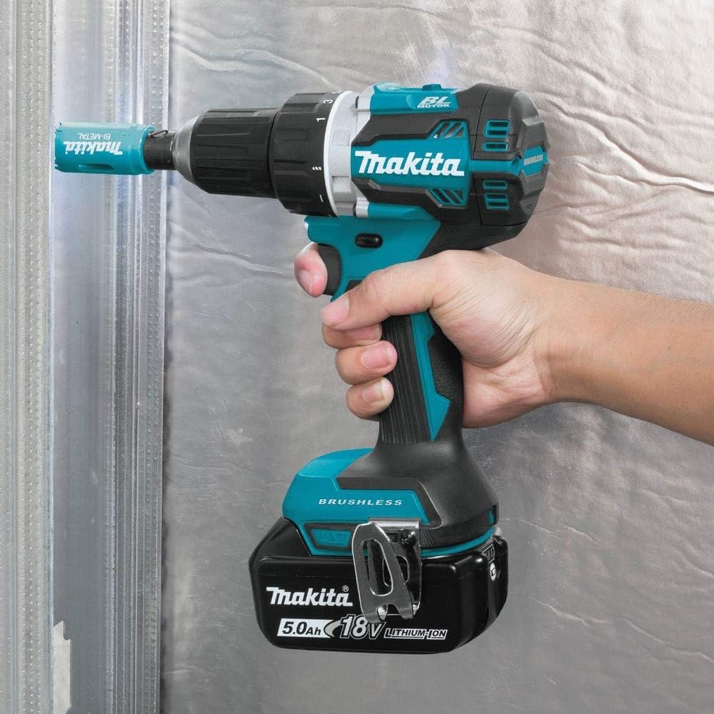 image:imageMakita XFD12R 18V LXT LithiumIon Compact Brushless Cordless 12 DriverDrill Kit 20AhKit w 50Ah Batteries