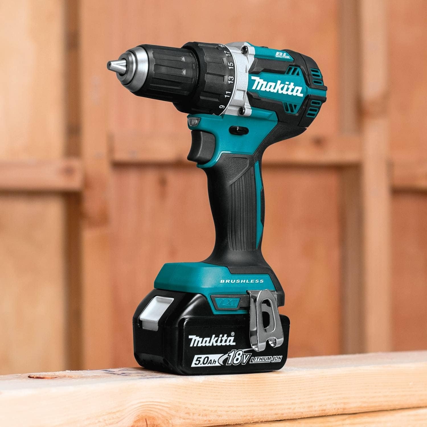image:imageMakita XFD12R 18V LXT LithiumIon Compact Brushless Cordless 12 DriverDrill Kit 20AhKit w 50Ah Batteries