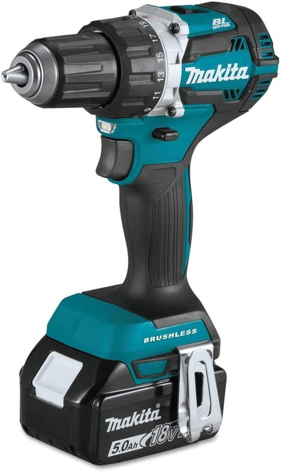 image:imageMakita XFD12R 18V LXT LithiumIon Compact Brushless Cordless 12 DriverDrill Kit 20AhKit w 50Ah Batteries