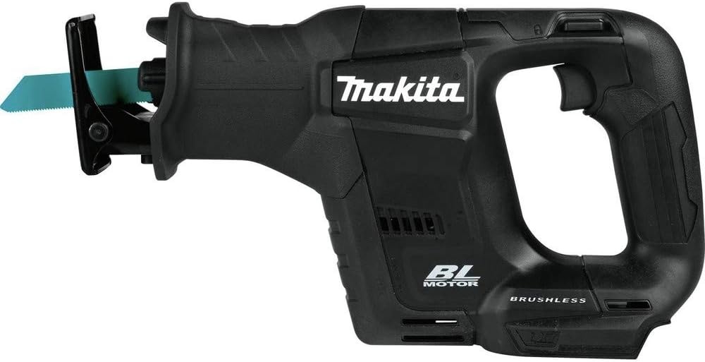 image:imageMakita XRJ07R1B 18V LXT LithiumIon SubCompact Brushless Cordless Recipro Saw Kit 20AhBare Tool